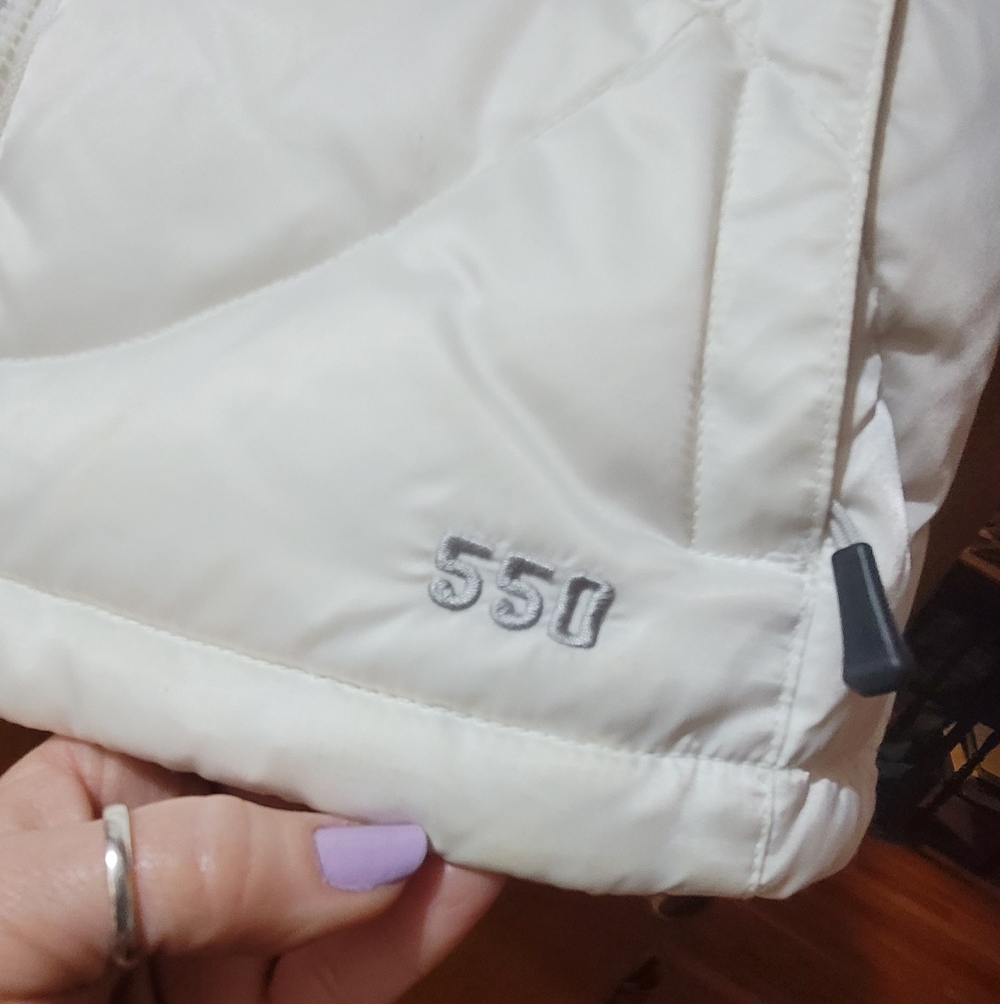 The North Face White Quilted Women's Down Vest - Picture 4 of 12